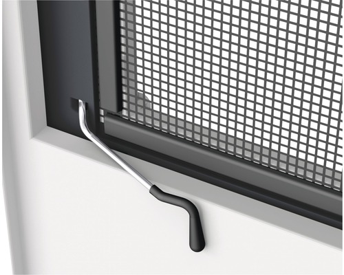 Insectenhor Home Protect raamkozijn aluminium antraciet 130x150 cm