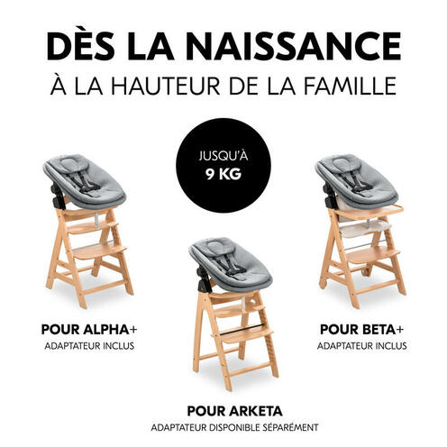Transat Highchair Bouncer - Gris foncé - HAUCK