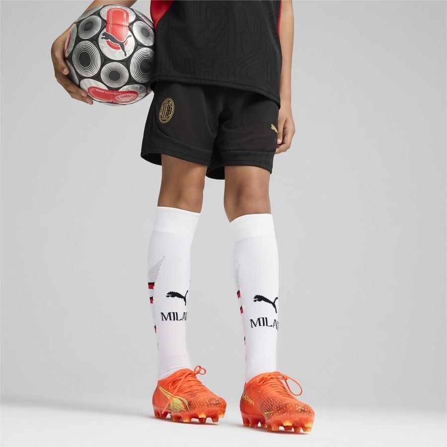 Milan AC Short d'Entraînement - Noir/For All Time Red Enfant