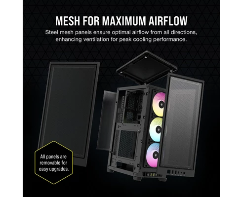 Corsair 2000D RGB Airflow Black