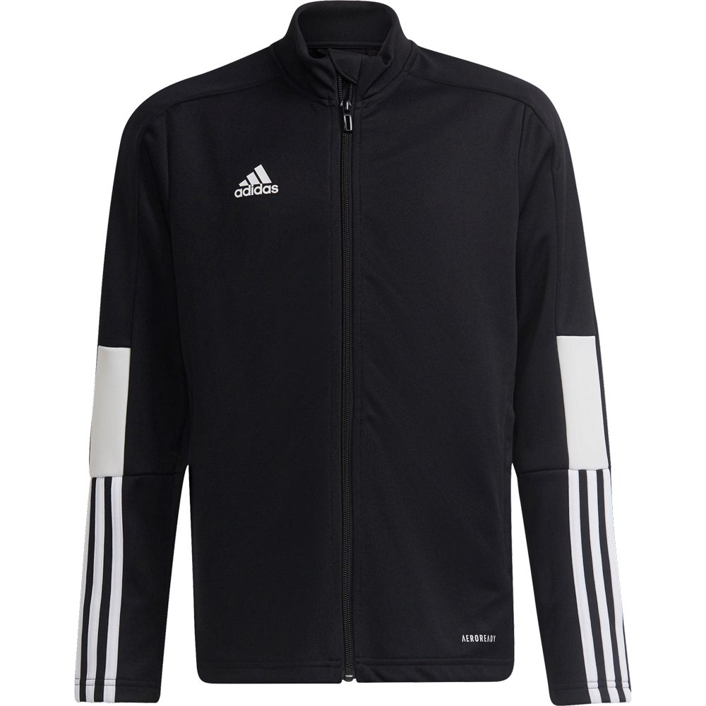 adidas Tiro Essentials Fußballjacke Kinder schwarz