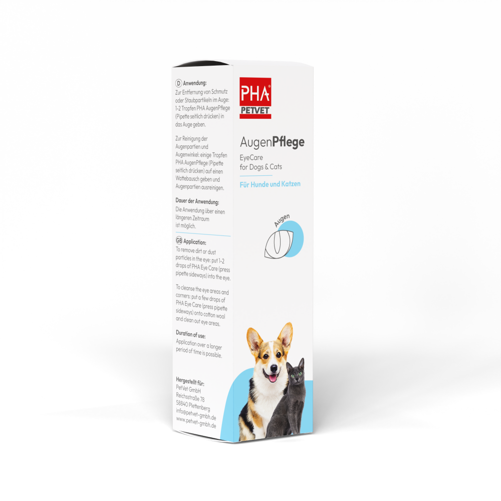 PHA AugenPflege für Hunde und Katzen Tropfen 100 ml