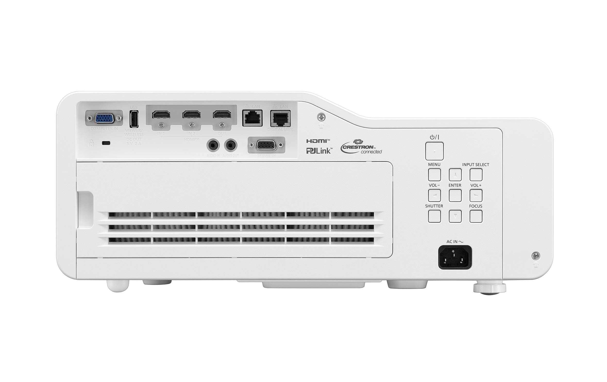 Ultrakurzdistanzprojektor PT-CMZ50 Weiss<br>Ultra-Kurzdistanz-Projektor für flexible Lern- und Besprechungsraumumgebungen