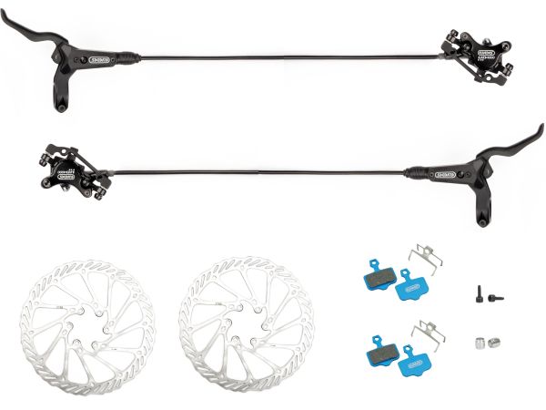 Elvedes HP4000 Hydraulisk Skivebremsesæt, For   Bag