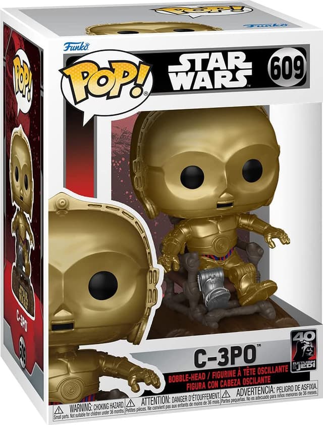 Funko Pop! Vinyl Star Wars RotJ 40 C3PO-figur