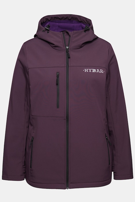 HYPRAR Softshelljacke, wasserabweisend, Stretch, Reflektor