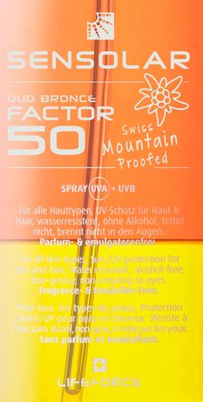 SENSOLAR LSF 50 Sonnenschutz  100ML