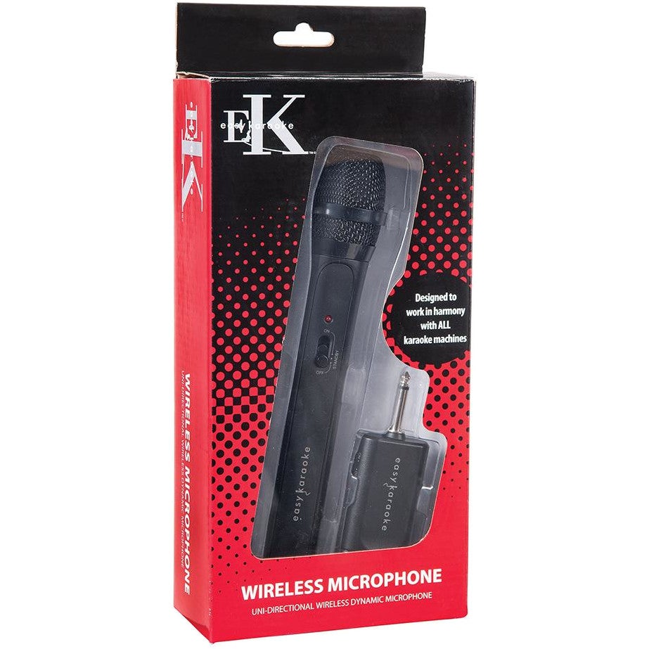 Easy Karaoke EKS717B Black draadloze microfoon