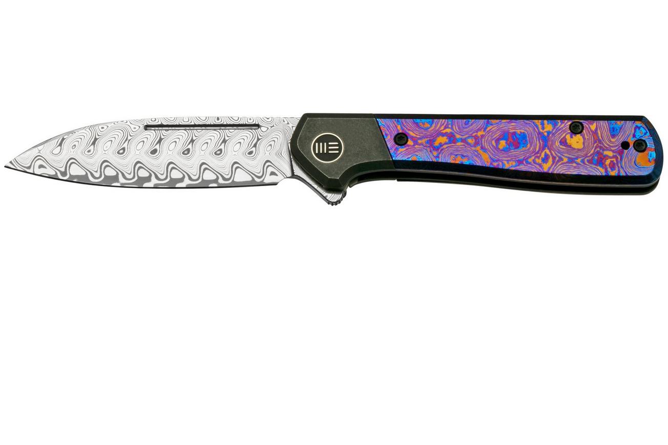 WE Knife Soothsayer WE20050-DS1 Purple Titanium/Timascus, zakmes