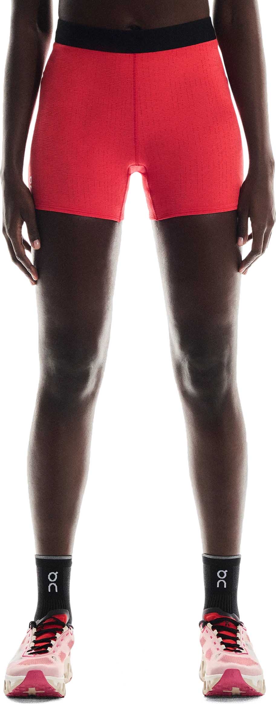 Pace Tights Short Dame Red