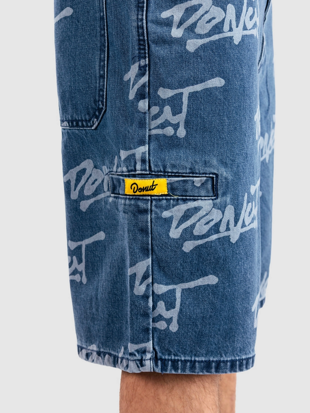 Donut Logo Aop Jort Shorts medium blue