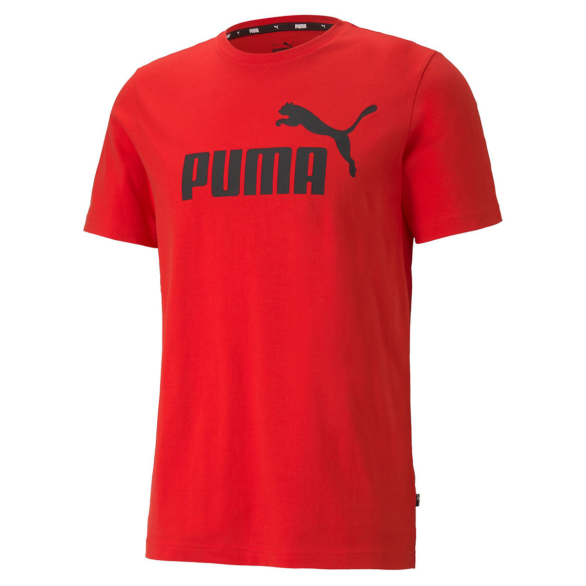 PUMA<br>Camiseta de manga curta com logo Essential grande