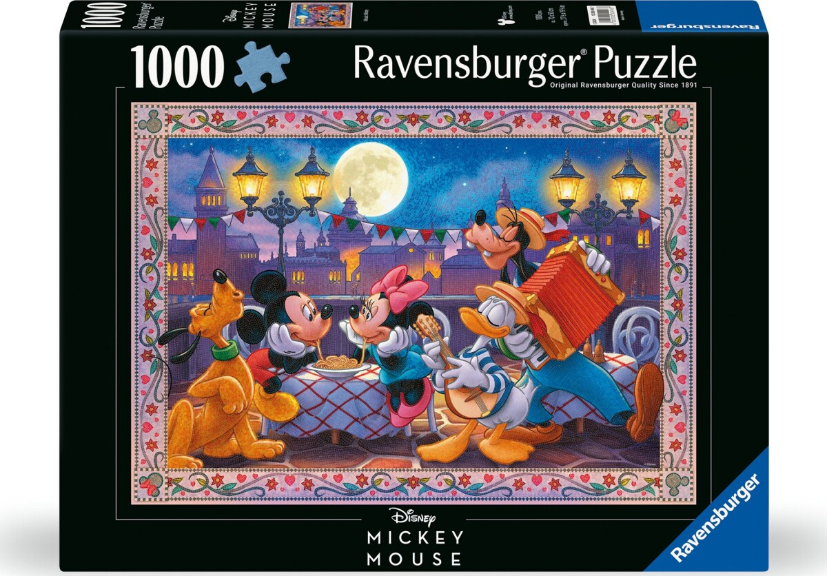 Mickey Mouse Puslespil - Mosaic - 1000 Brikker - Ravensburger
