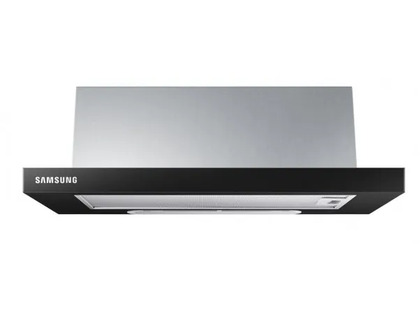 Samsung NK24M1030IB - Hætte - teleskopisk - udsugning & recirculation - sort