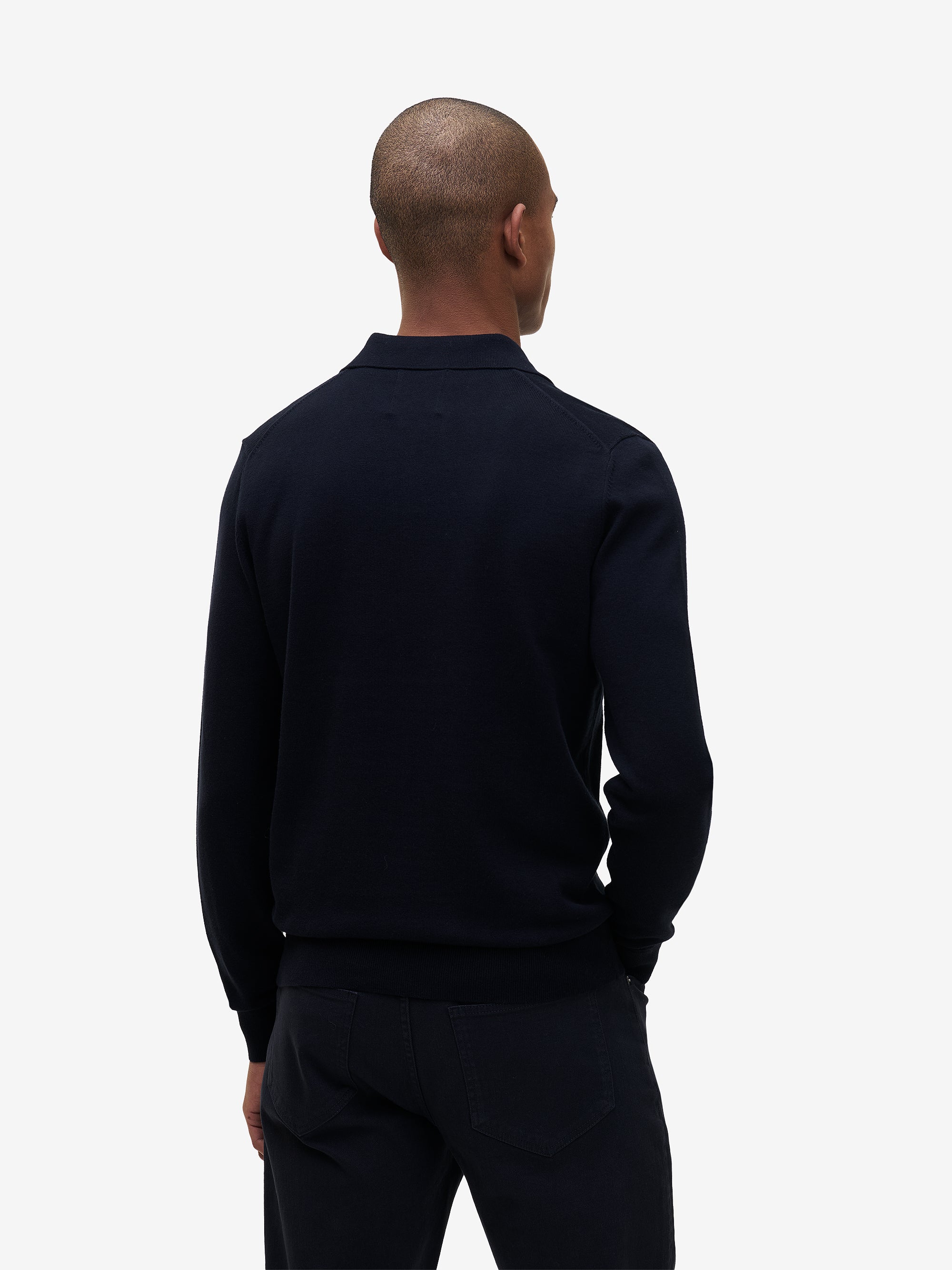 Parker LS Heavyweight Cotton Silk KW01020-NVY
