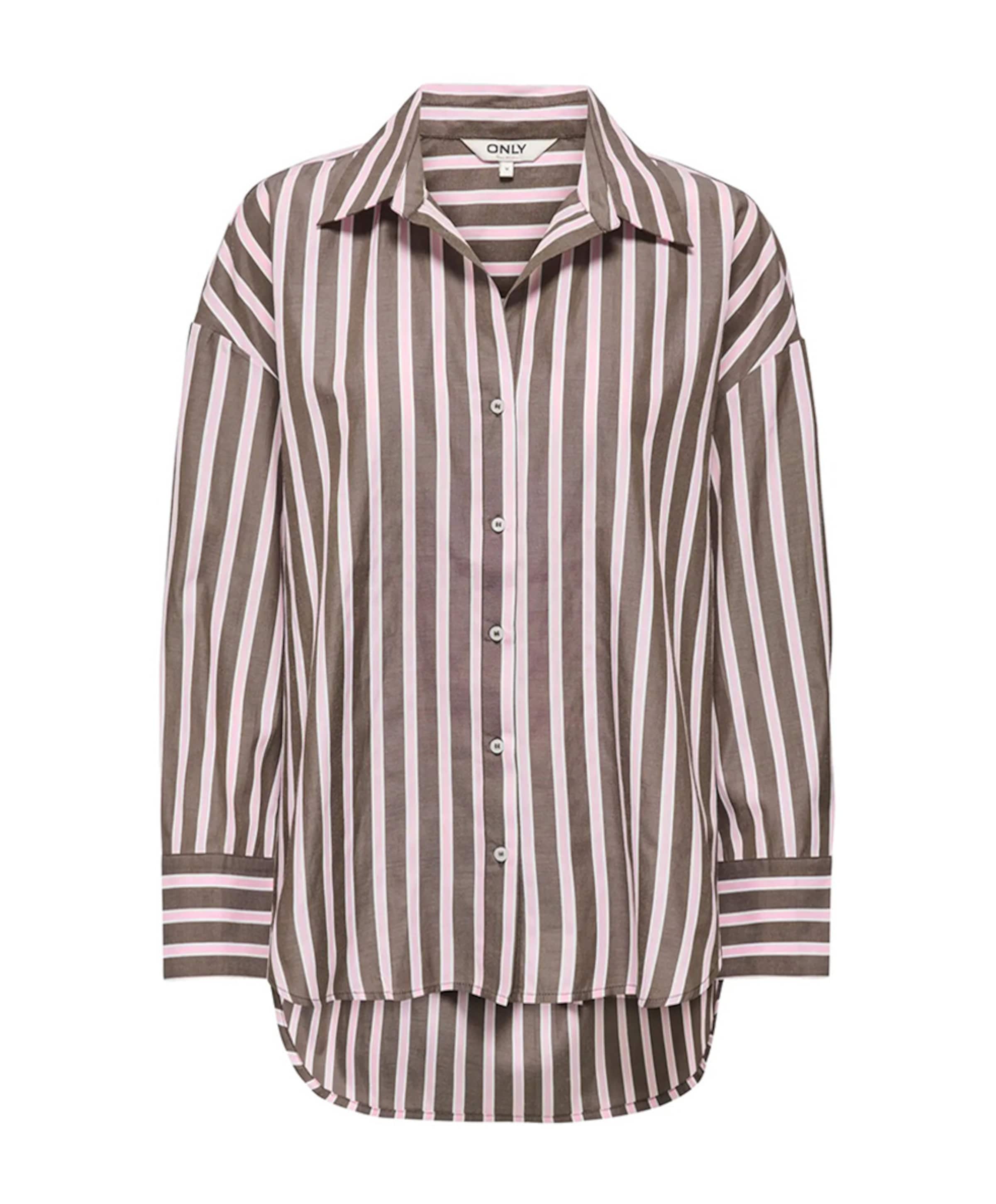 Only Dames blouse bruin