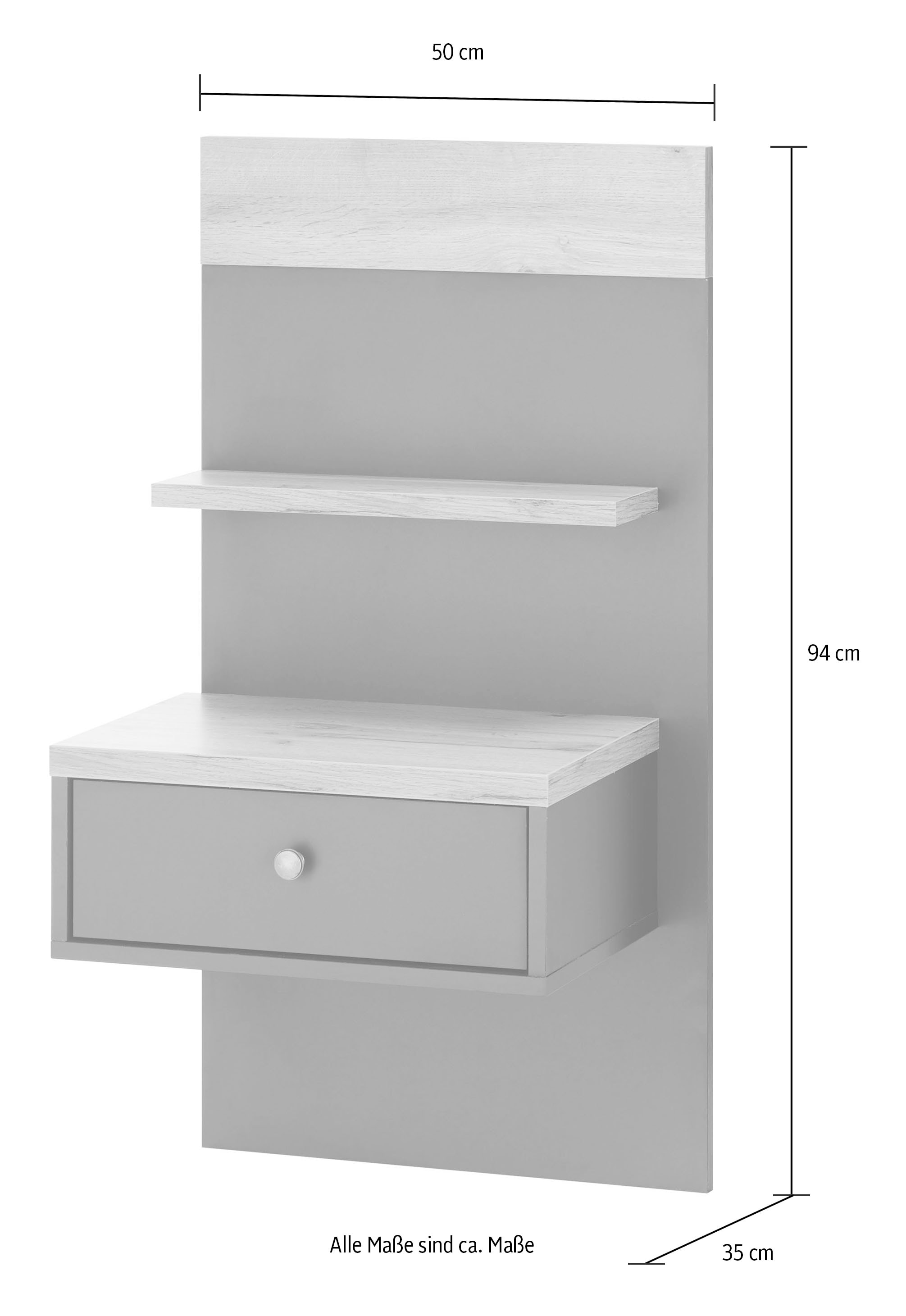 Home affaire Nachtkonsole »WESTMINSTER« mit 1 Schublade, exclusiv by Otto