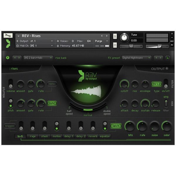 Output REV/Signal Bundle