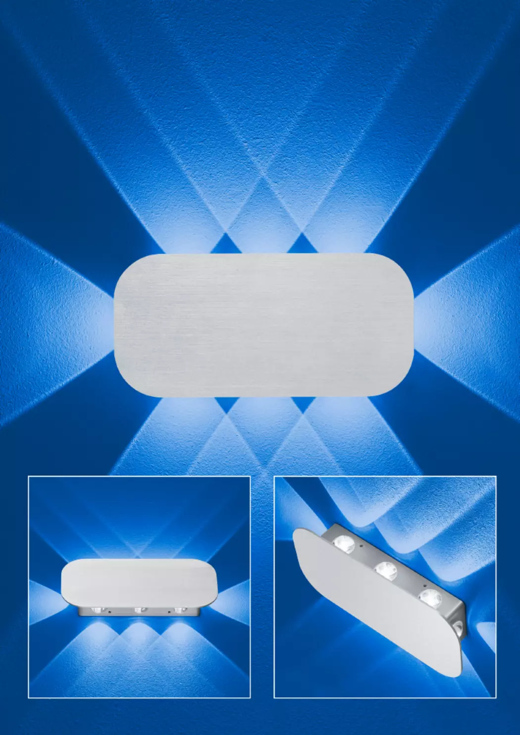 LED-Außenwandleuchte Prince