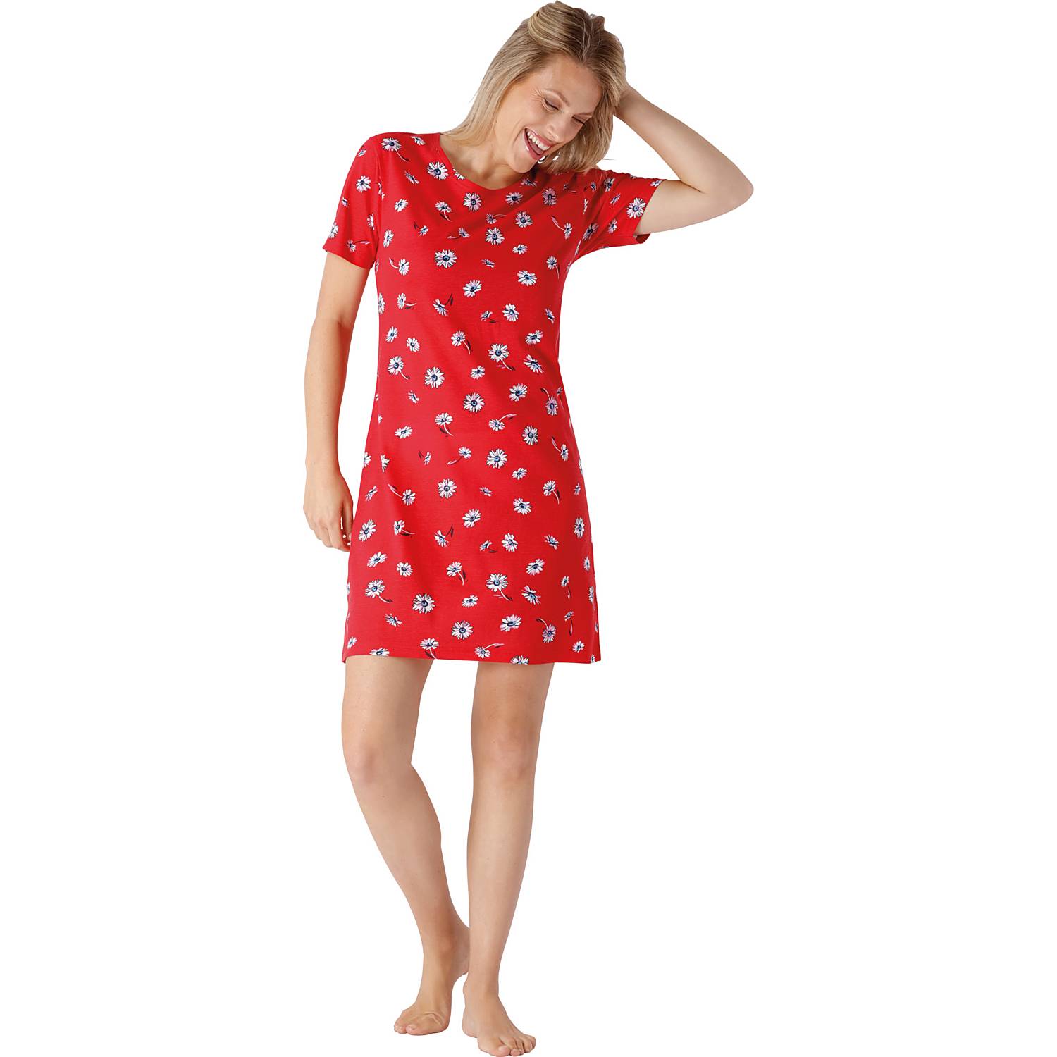 Hajo Single-Jersey Damen-Nachthemd