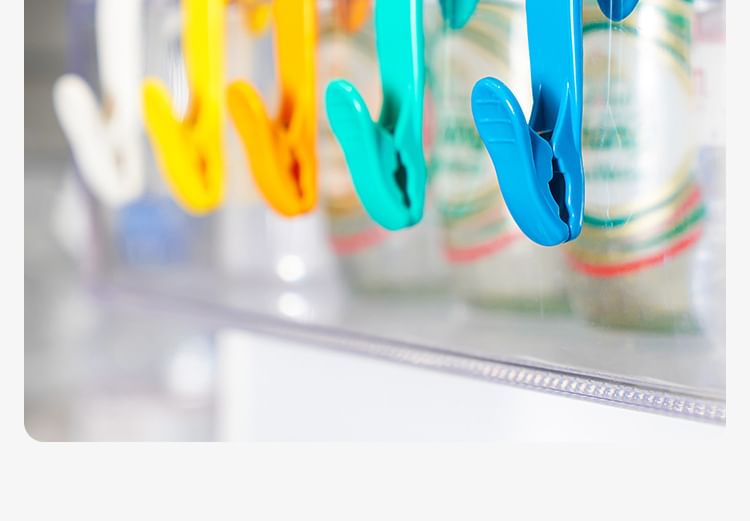 opholyee - Set van 4: Plastic haak met pin