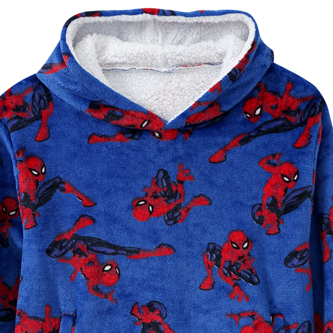 Topolino MARVEL Hoodie-Decke mit Kapuze dunkelblau
