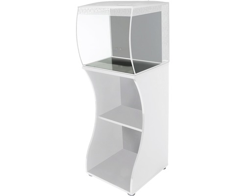 Fluval Flex 57 L aquariumcombinatie met LED-verlichting, filter en witte kast