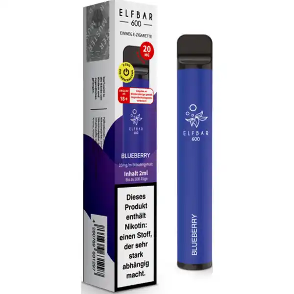 600 CP Blueberry 20mg / ml