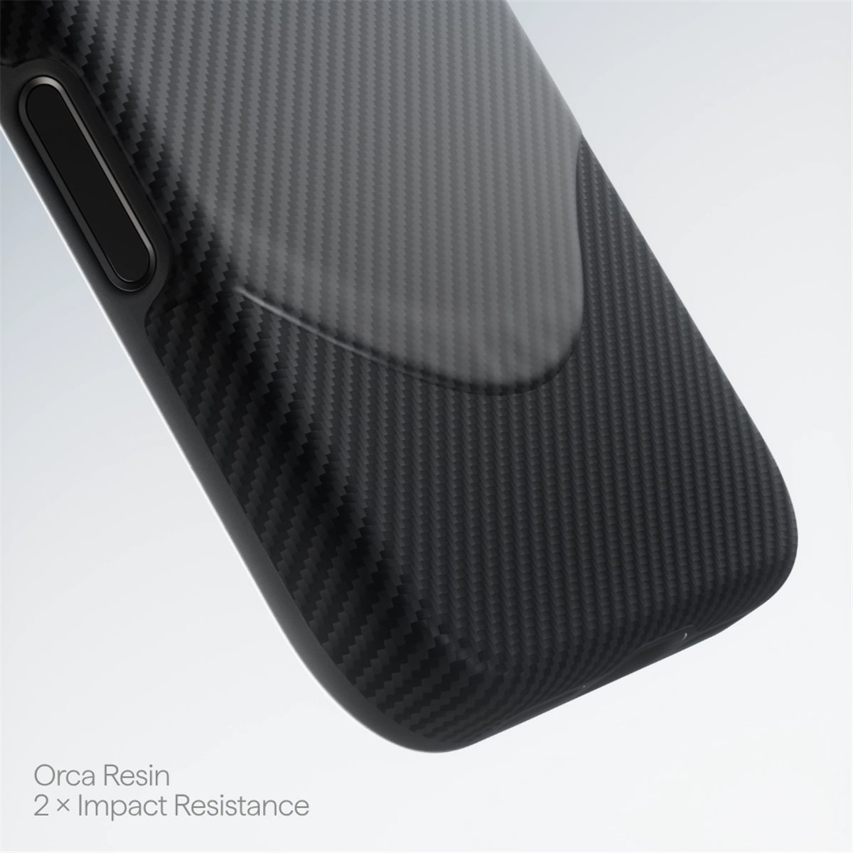 iPhone 17 Pro MagEZ UltraGuard MagSafe Case Aramid Schutzhülle (KI1701PB) - Schwarz (Carbon)