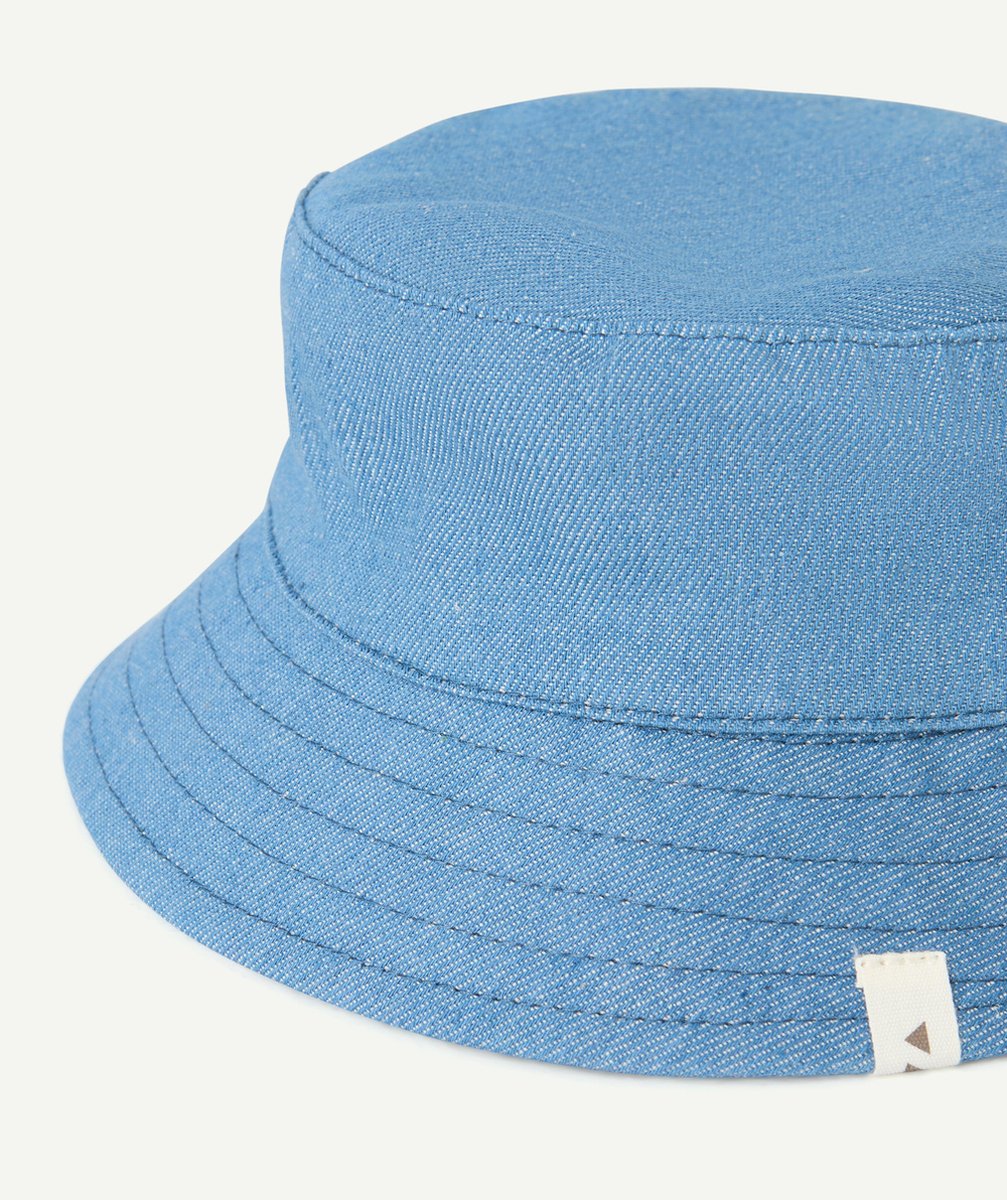 bob bébé garçon en coton effet denim