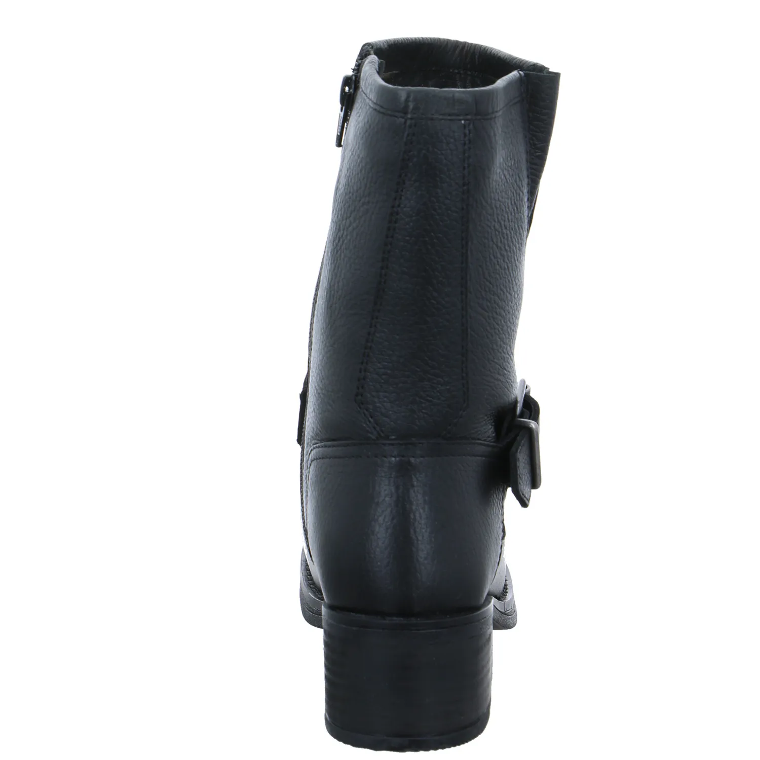 SCHUHENGEL Stiefel Schwarz Leder