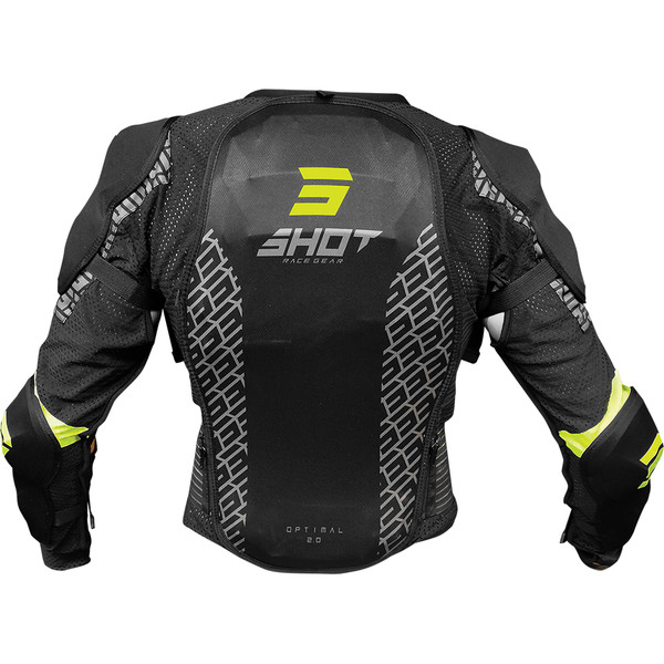 Shot - Gilet de protection Optimal 2.0 - 2022 Noir / Jaune
