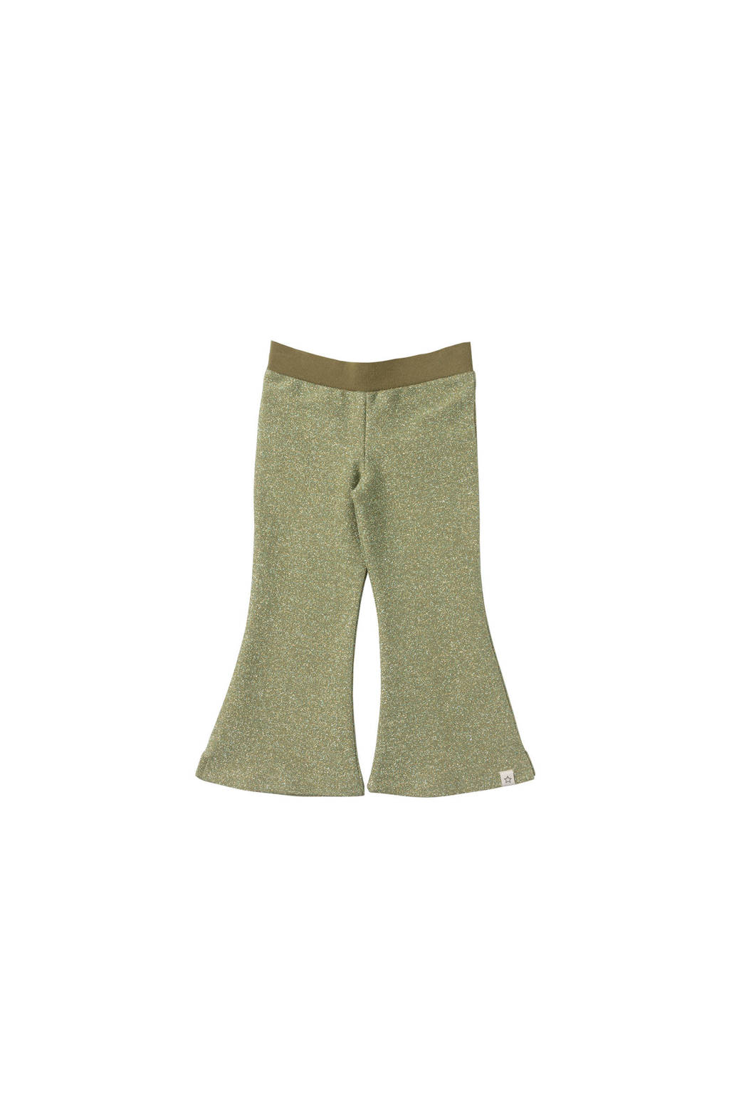 Your Wishes flared broek groen