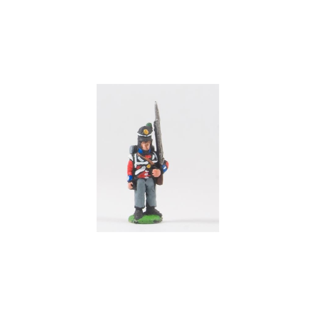 British 1814-15: Grenadier or Light Coy at attention