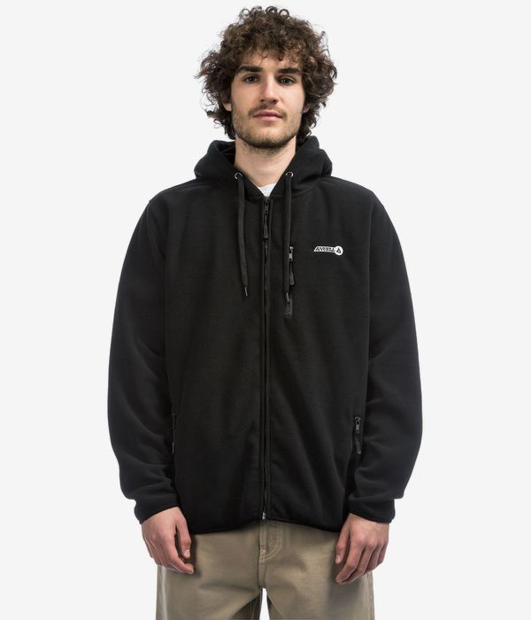 Anuell Ventum Polar Fleece Jacke (black)