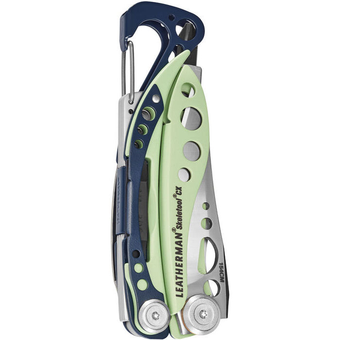 Leatherman Skeletool CX Verdant BL<br>Lett og liten med de viktigste 7 verktøyene