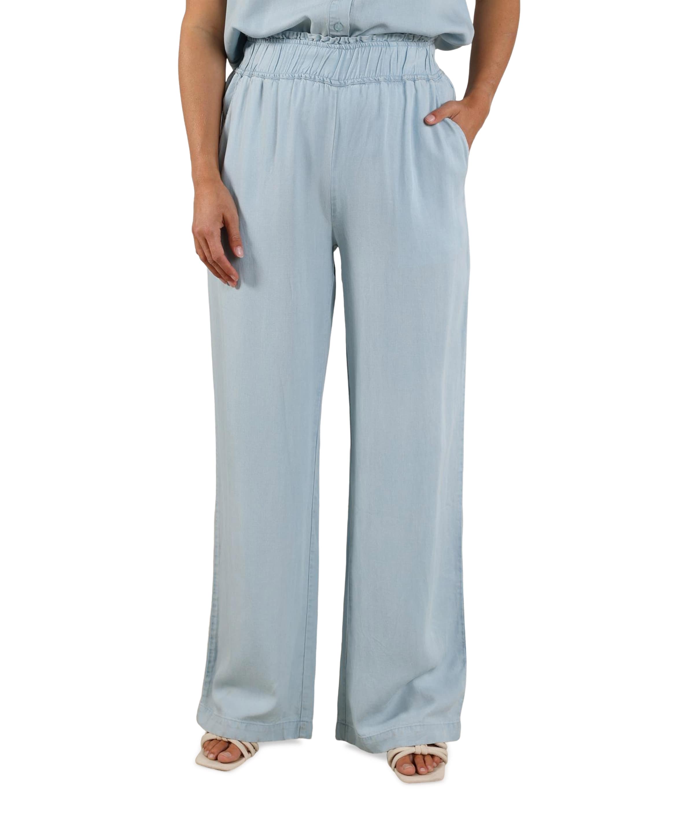 Nukus Novi dames broek blauw