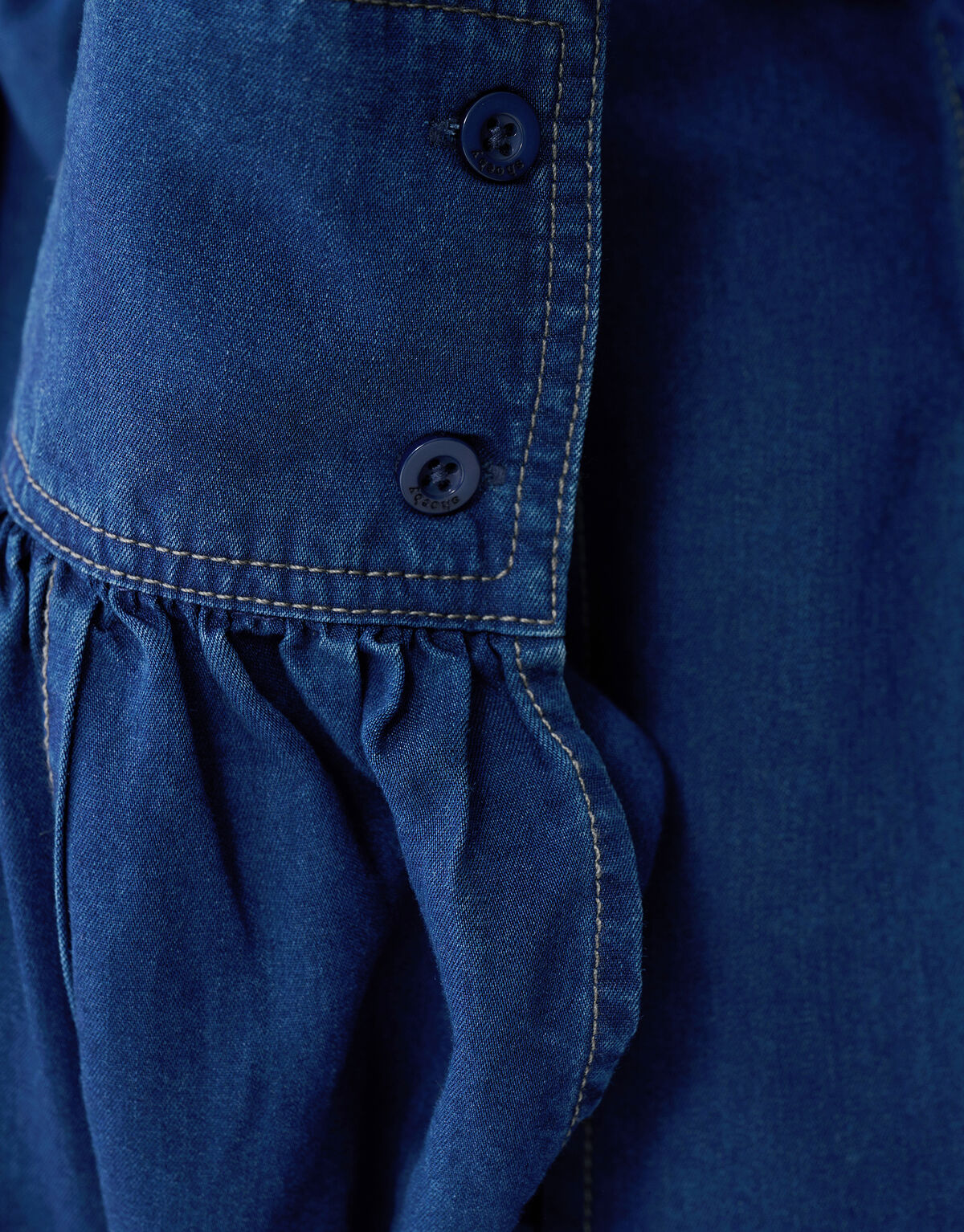 Stitch Blouse Blauw By Mieke