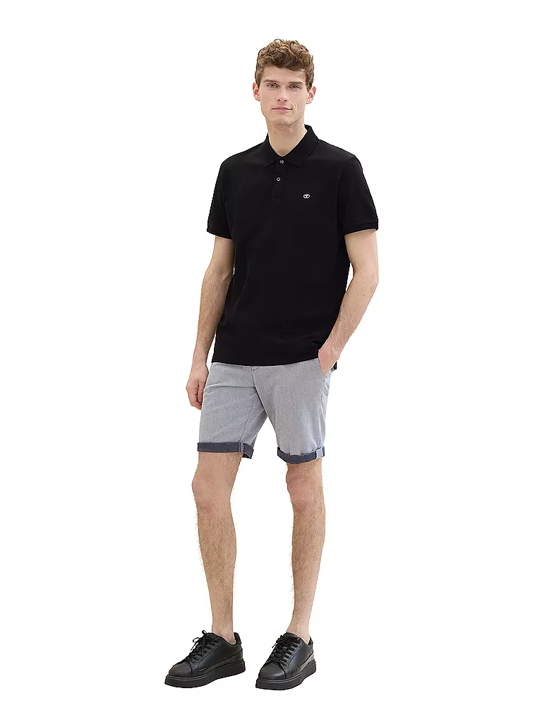 TOM TAILOR Shorts Slim Fit grau