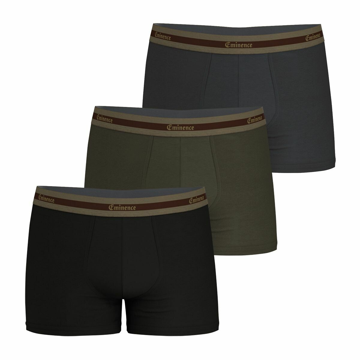 EMINENCE<br>Conjunto de 3 cuecas boxer