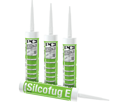 PCI Silcofug® E Elastische kit voor binnen en buiten, zwart, 310 ml