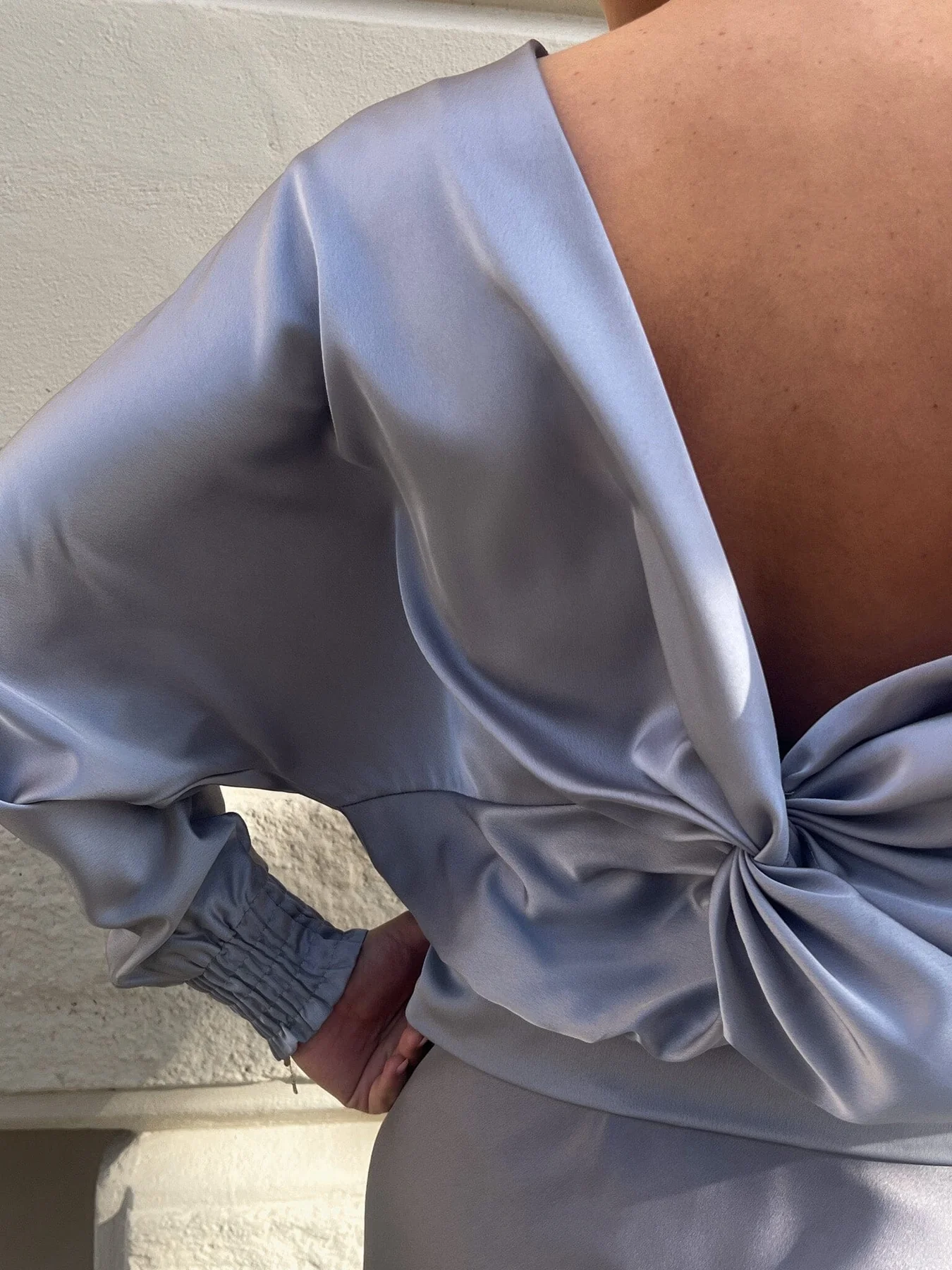 Noella Krista Blouse 1215 silver grey