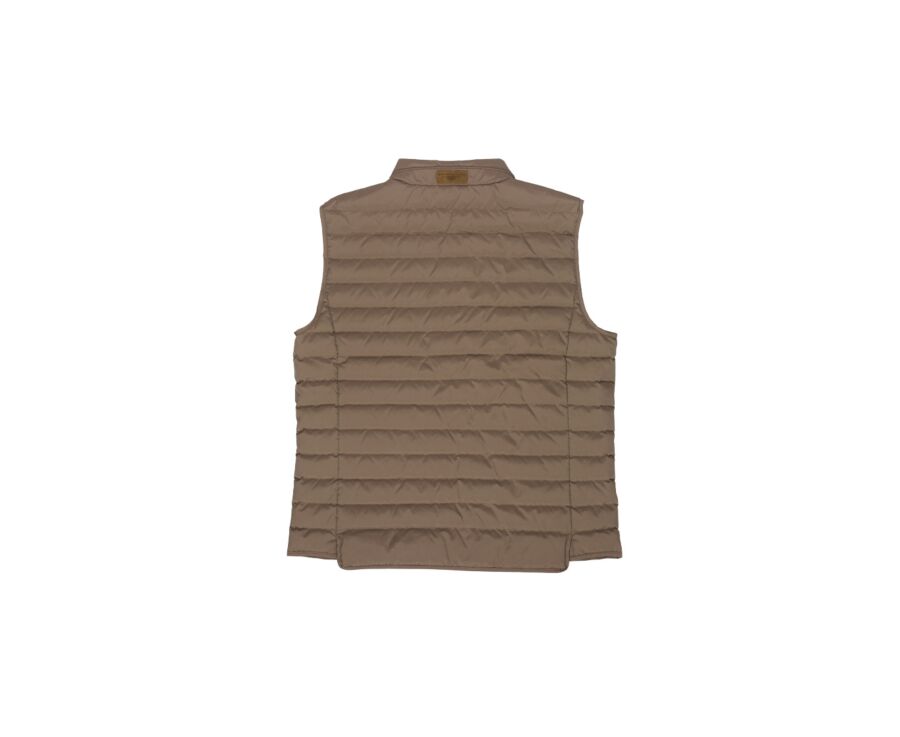 Doudoune sans manches homme Caramel - NIELS II