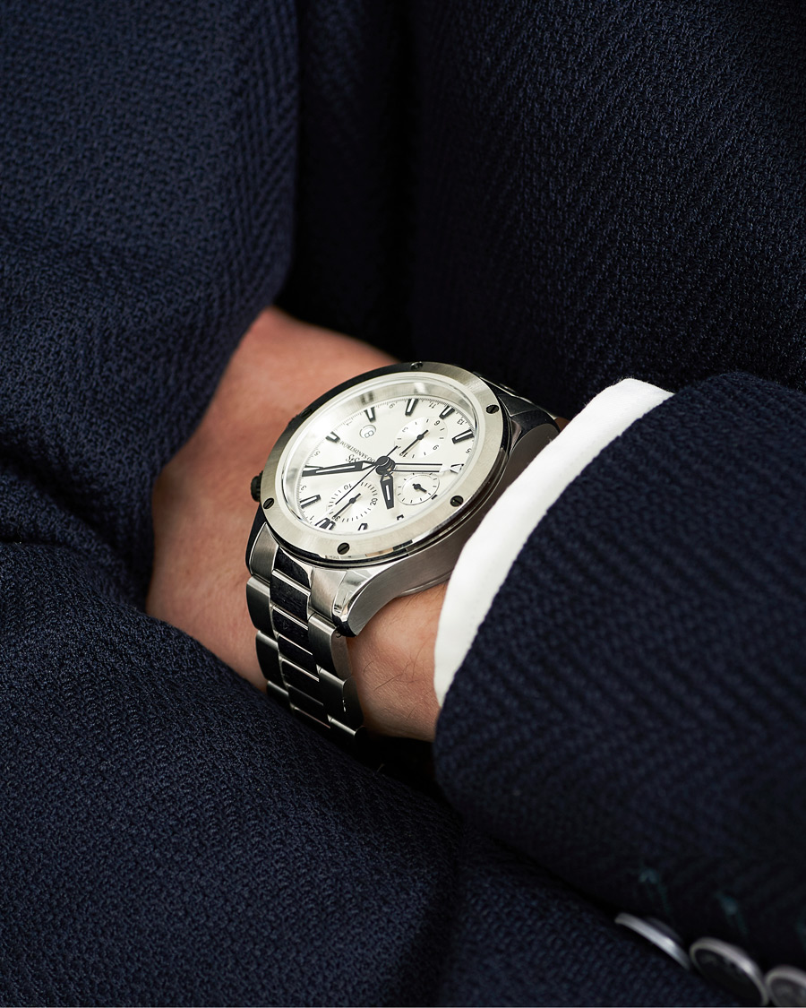 Sjöö Sandström UTC Extreme 44,2mm White and Stainless Steel