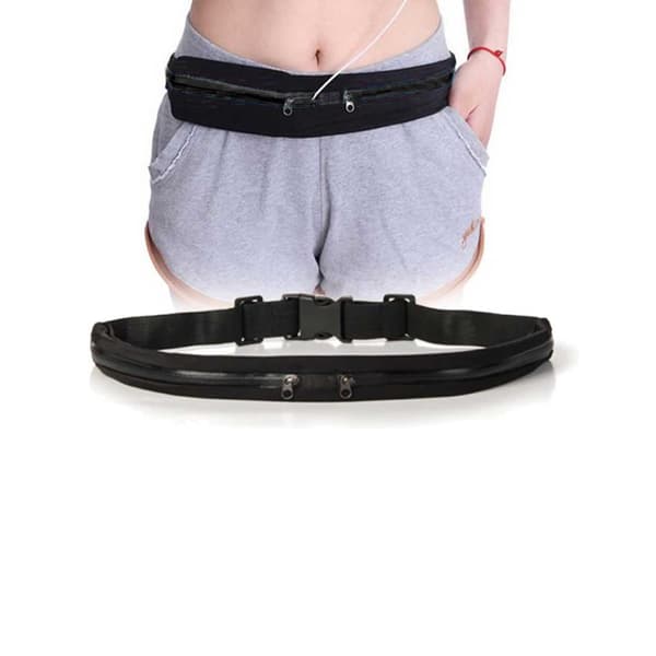 Utvidbar midjepose Runner Belt Bag Sport Mobiltelefon