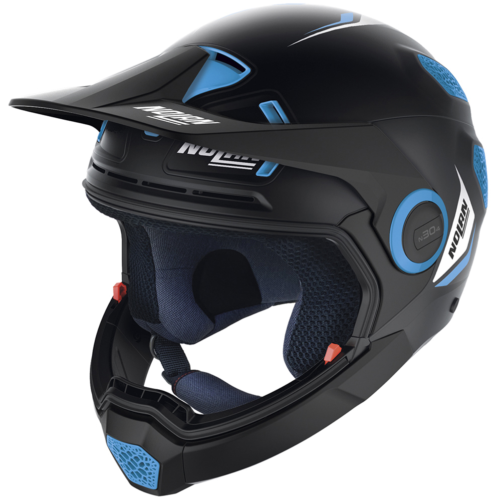 Nolan - Casque N30-4 XP Inception Noir Mat / Bleu
