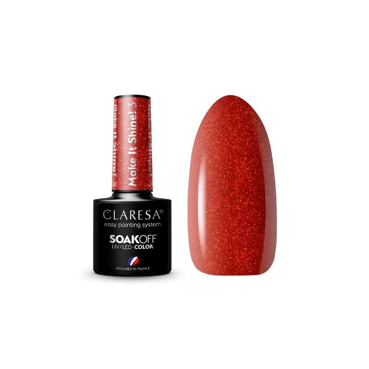 Claresa bringt es zum Shine ! Hybrid-Nagellack /3/ 5 g