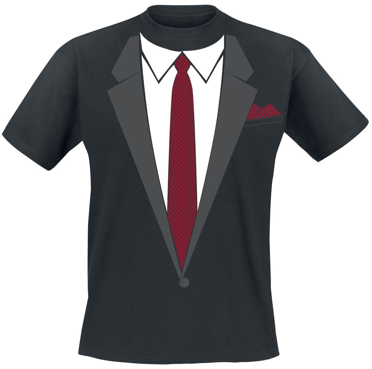 Jacket with Tie | Alcohol & Party T-Shirt Manches courtes