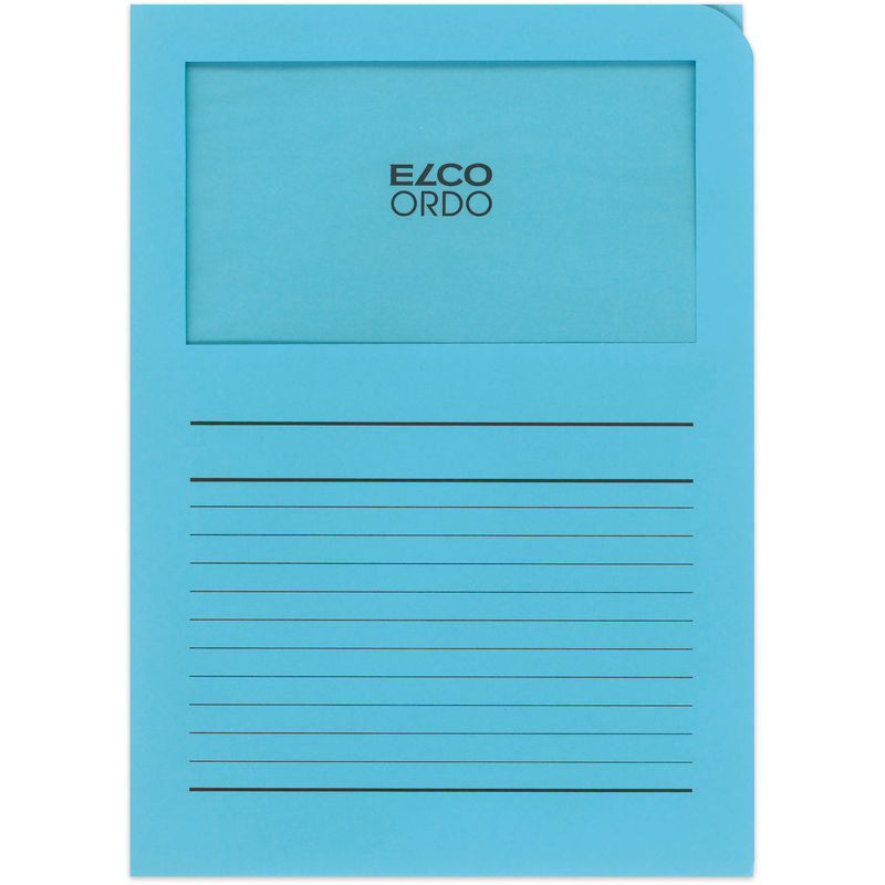 Elco Organisationsmappe Ordo Classico, 10 Stück, A4, blau