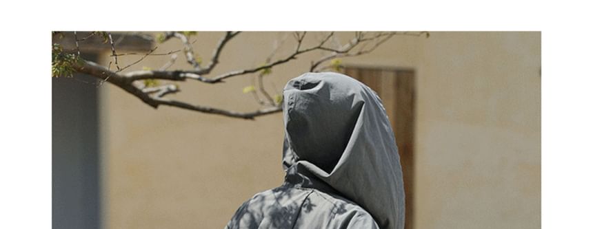 Oakjam - Effen vest met capuchon en rits